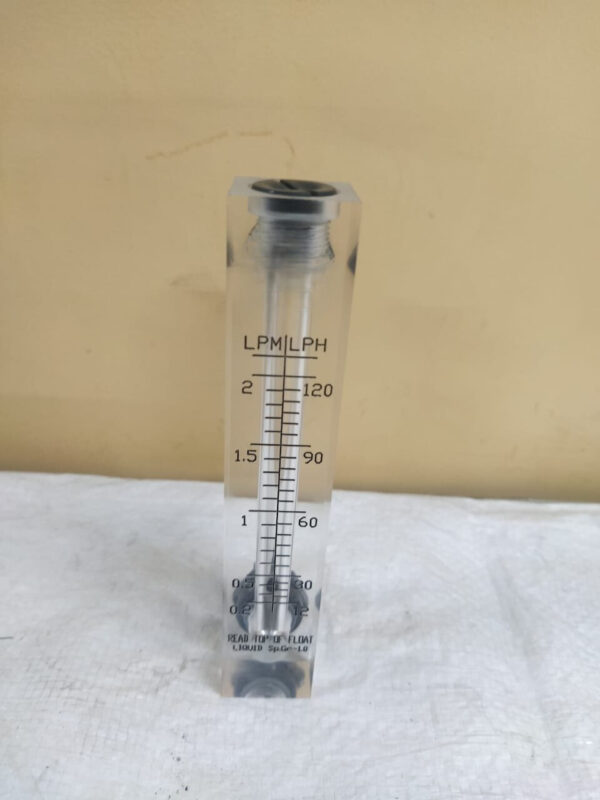 120 LPH Rotameter - Integrated water systems
