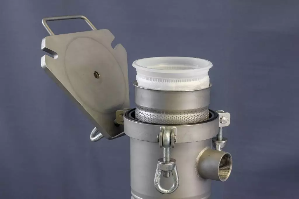 Bag Filter Housing with Filter
