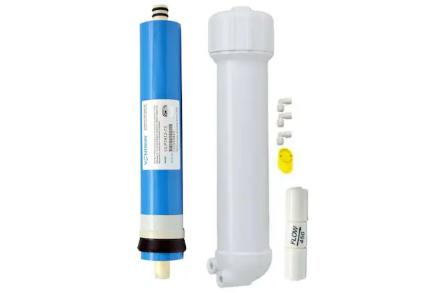 Membrane Housing (12 Inch) & Ultra Membrane (Connecters, Teflon Tape, Flow Restrictor) With Installation Service