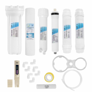 RO Filter Kit with 10 inch Filter Housing and Spun Filter
