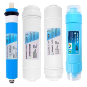 RO Filter Kit with RO Membrane, Alkaline & Inline Filters (Classic)